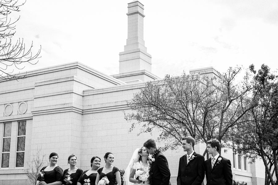 Central Point Mormon Temple wedding-2010