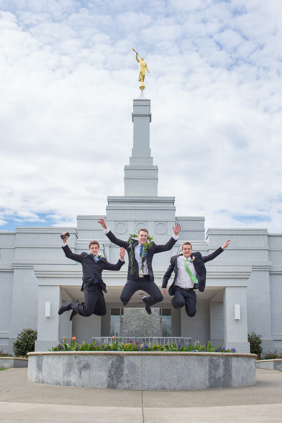 Central Point Mormon Temple wedding-2011